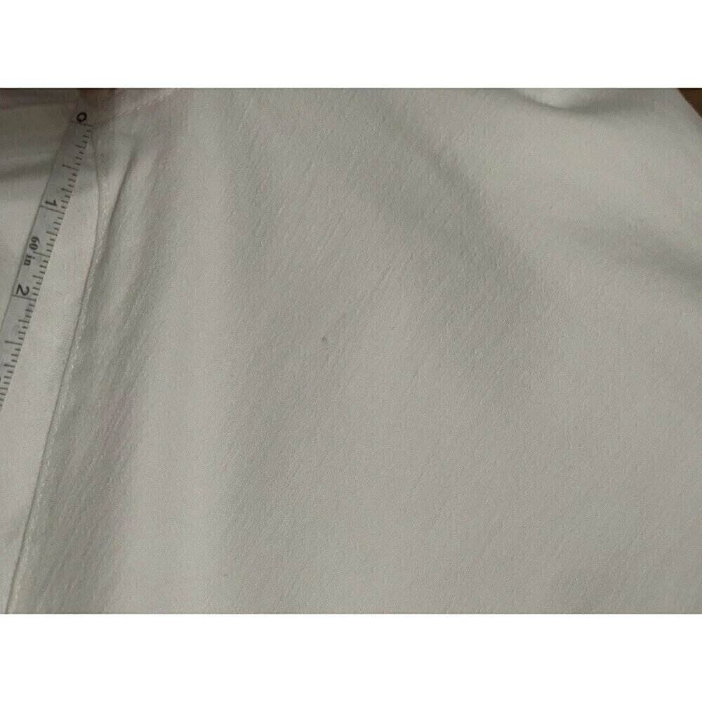 MADEWELL High Rise Skinny Jeans US 20P Size 35 Petite White NEW Step‎ Frayed Hem